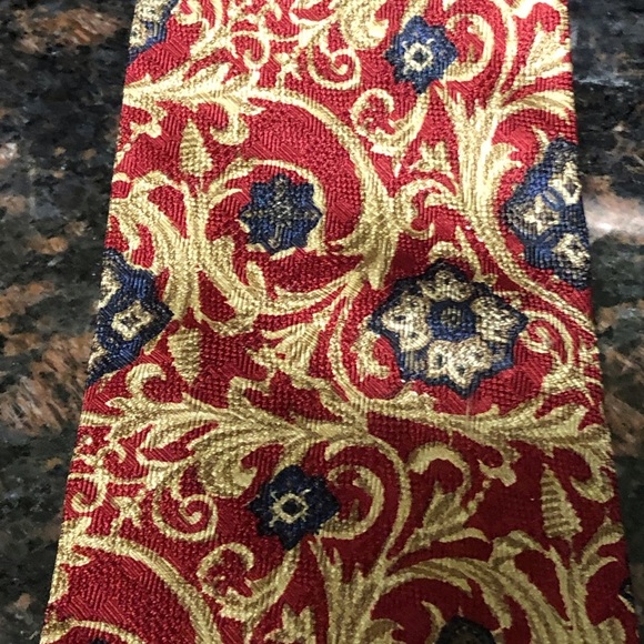 Vintage Necktie Henry Grethel 100% Italian Silk - Picture 3 of 4